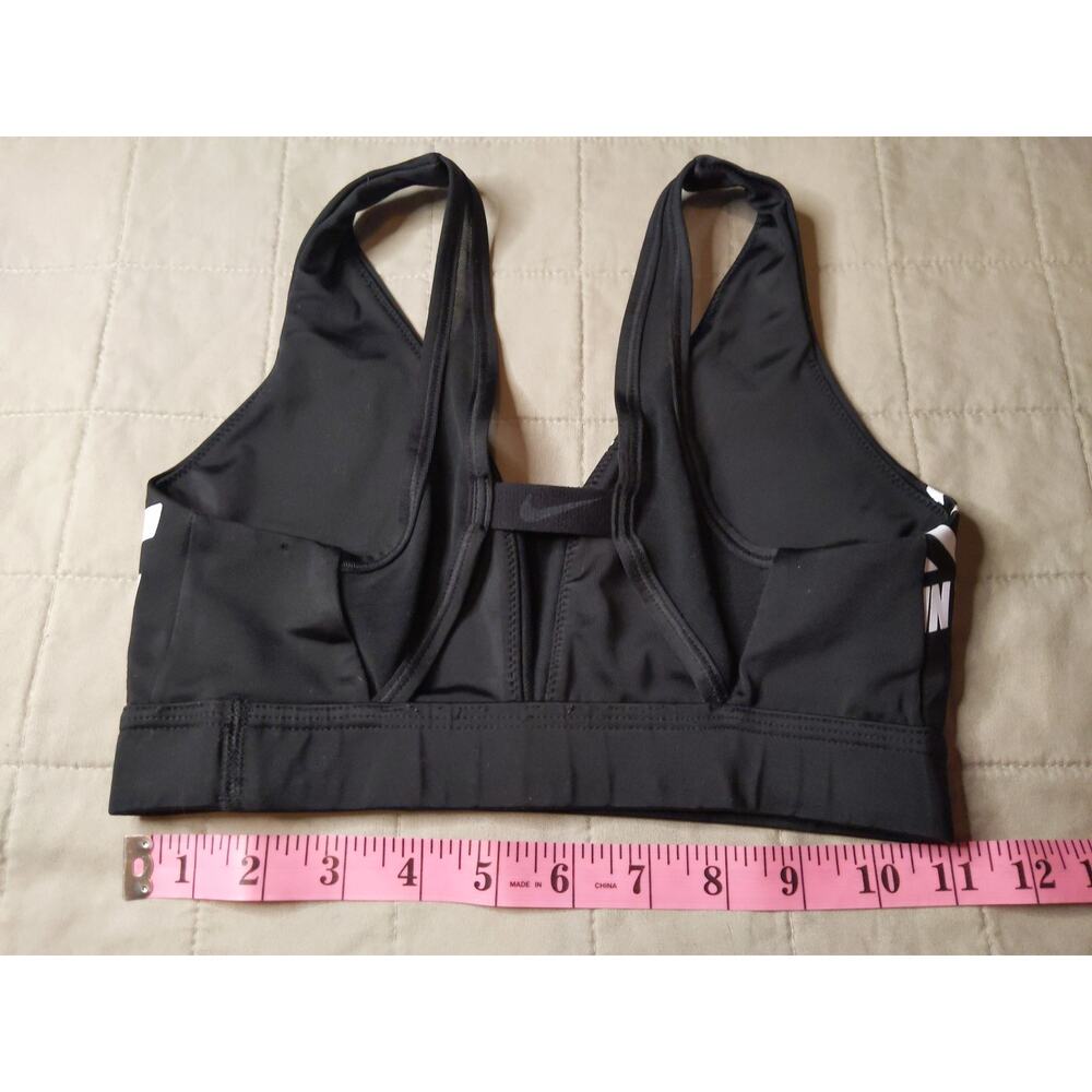 Nike Women's Small 3pc Bundle Sports Bras Star Print Top Black Silver Set - Picture 6 of 14